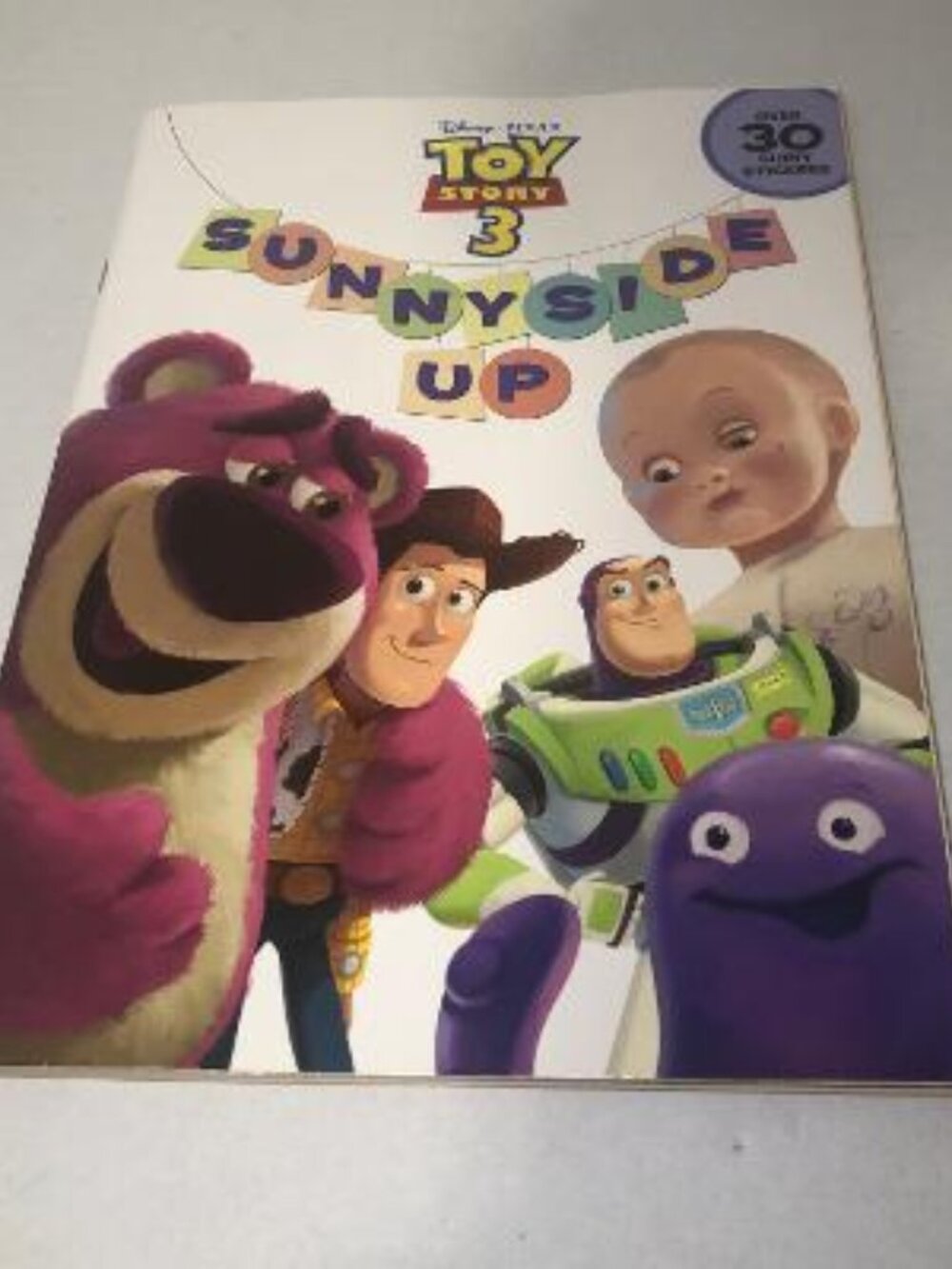 Disney Toy Story 3 Sunnyside Up Coloring & Sticker Book UNUSED 2010